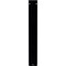 Ekena Millwork Crawley Wrought Iron Bracket, (Triple center brace), Powder Coated Black 2"W x 12"D x 15"H BKTM02X12X15TCR - alternate 7